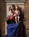 Virgin Mary holding the Son of Christ