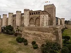 The moat added during the reign of Philip II