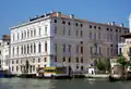 Facade from Grand Canal at night.