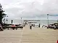 Entrance to the pier from the central Jono Basanavičiaus Street