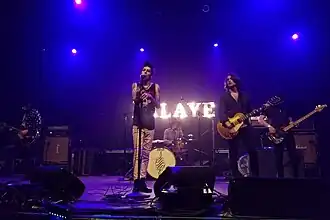 Palaye Royale performing in 2018