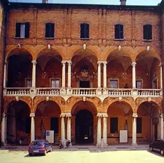 Courtyard view