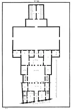 Floor plan (Ottavio Bertotti Scamozzi, 1776)