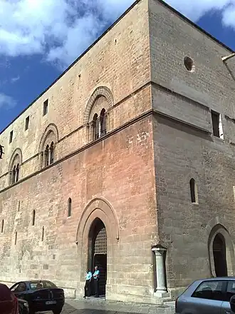 Palazzo Chiaramonte-Steri, begun by Giovanni I in 1307.