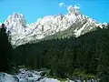 Cima Canali (left), Cima d'Ostio (right)