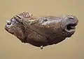 Sculpted horse head
