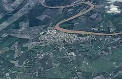 Aerial image of Palestina in 2025