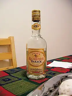 Barack, a Hungarian apricot brandy