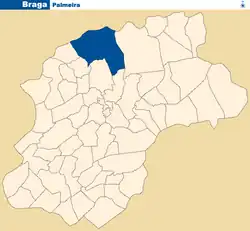 Location of Palmeira