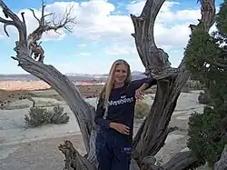 Pam Uschuk in her homeland