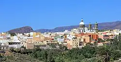 Panorama of Agüimes