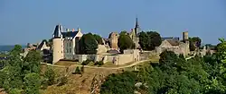 A view of Sainte-Suzanne, from Tertre Ganne
