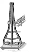 Caselli's pantelegraph patented in 1861