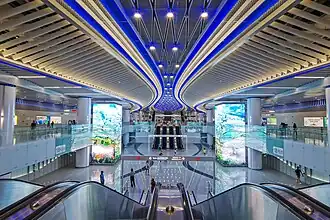 Panyu Square station of the Guangzhou Metro