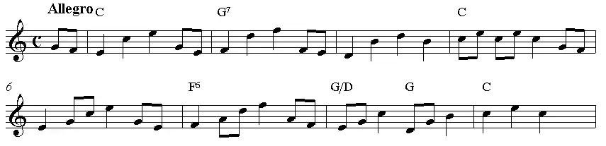 Papageno's glockenspiel tune