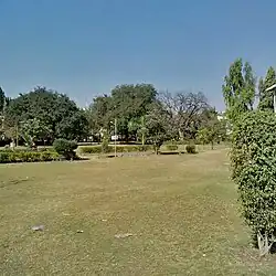 View of the park