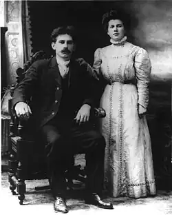 Parfait Brisson and Aurore Nadeau, 1908