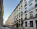 Building at 33, rue Cambon (center), BFJ head office from the late 1920s to (at least) the 1970s