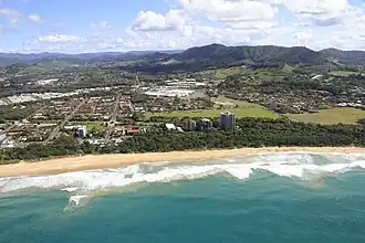 Park Beach from above