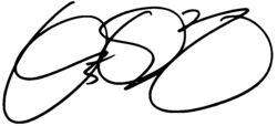 Signature of Park