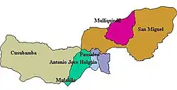 Parishes of Salcedo Canton