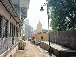View of the Parshuram Mandir from some far distance