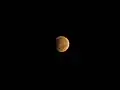 Lunar eclipse in Hefei, China, 20:17 UTC