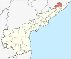 Parvathipuram Manyam district in Andhra Pradesh