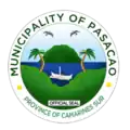 Official seal of Pasacao