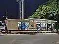 Pasar Baru station at night, 2022