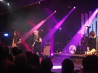 Pascow playing the release show for their album Sieben on February 4, 2023 at the Garage, Saarbrücken