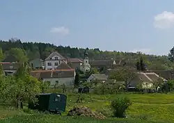 View from the west