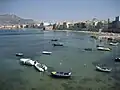 Boats below the Mura di Tramontana