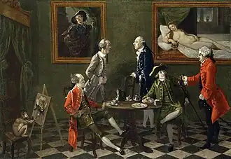 The Cognoscenti: including Captain Walcot, Mr Apthorpe and Thomas Patch (1757–59)