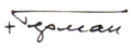 German's signature