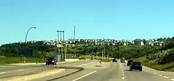 Olympic Village in Patterson overlooking Sarcee Trail