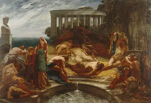 The Goths in Italy by Paul Falconer Poole