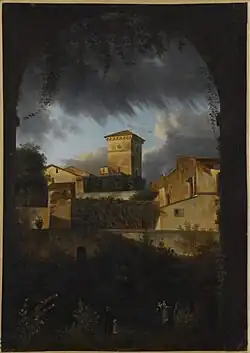 François-Marius Granet Paysage Romain, c. 1830