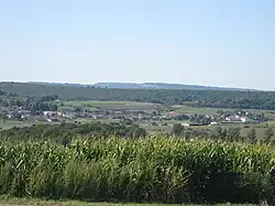 A general view of Mandres-sur-Vair