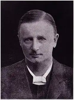Photo of Endicott Peabody, Auchincloss' boarding school headmaster