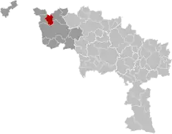 The Municipality in the province of Hainaut