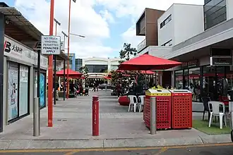 Pedestrian mall in Springvale