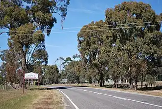 Entering Peechelba