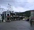 National Highway 183 runs through the downtown Kumily in 2006