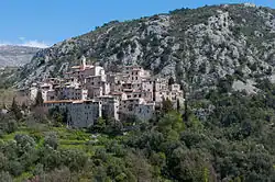 A view across the Paillon Valley