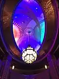 Lobby ceiling