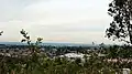 Lookout from Marrong Reserve North, with a view of Parramatta, Chatswood and the Hills District (2017).