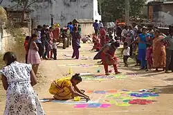 Rangoli competition