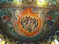 Pentecost mosaic in the west transept