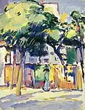 Veules les Rose c. 1905 Samuel Peploe
